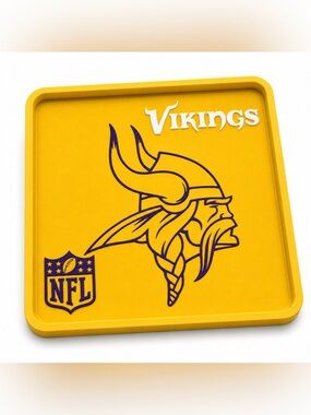 Minnesota Vikings NFL Pocket Dump Tray - For Keys, Wallet, Money, Etc
